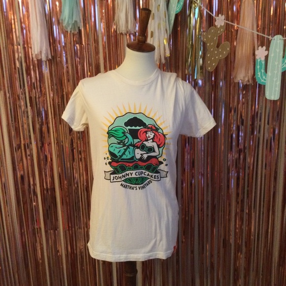 Johnny Cupcakes Tops Johnny Cupcakes Mermaid Top Marthas Vineyard